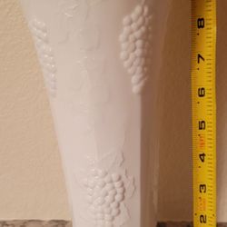 Milk Glass Pedestal Vase
