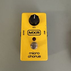 MXR Micro Chorus Guitar Pedal