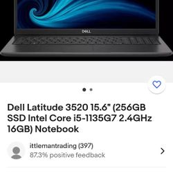 Dell Lattitude 3520 15.6" Laptop $300 OBO