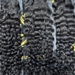 20”, 22”, 24”, 26”, 28”, And 30” Human Hair Bundles Available!!!
