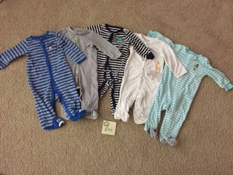 9 month baby clothes (sleep/play pajamas)