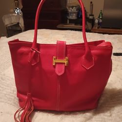 Vera Pelle Leather Handbag 