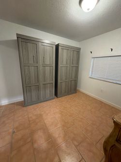 Set of Murphy beds