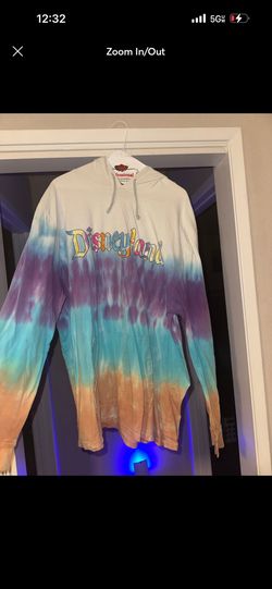 Disneyland tie-dye sweatshirt