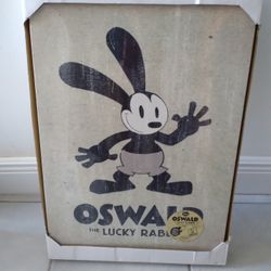 Oswald Print On Canvas By Disney 16 X 23
