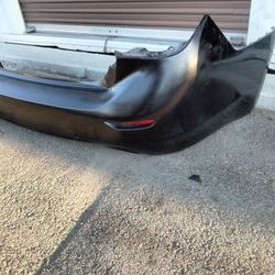 2014-2017 Infiniti Q50 Rear Bumper With Lights And Accessories.