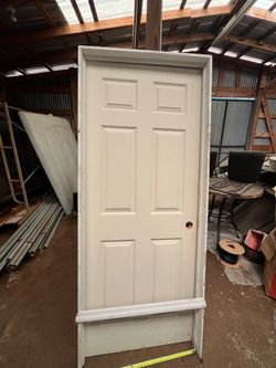 6-Panel Interior Door with Frame