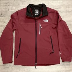 Burgundy North Face Explorer Jacket