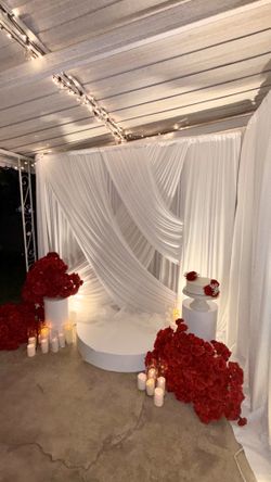 White Draping 