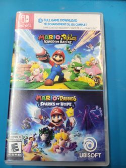 Mario + Rabbids Kingdom Battle & Sparks of Hope Nintendo Switch