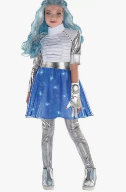 Disney Zombies 3 Addison Alien Costume Youth Dress Up Halloween