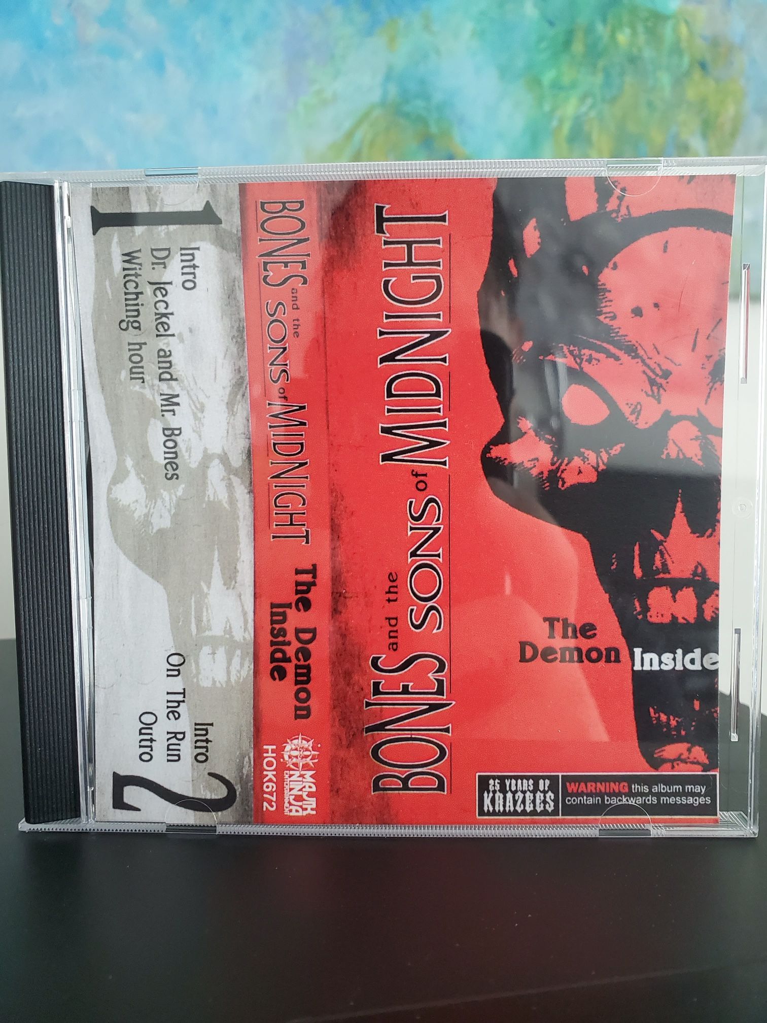 New Rare Twiztid Bones and the Sons of Midnight The Demon Inside CD iCP juggalo