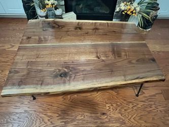 Black walnut coffee table
