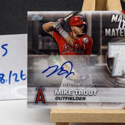 Mike Trout Auto