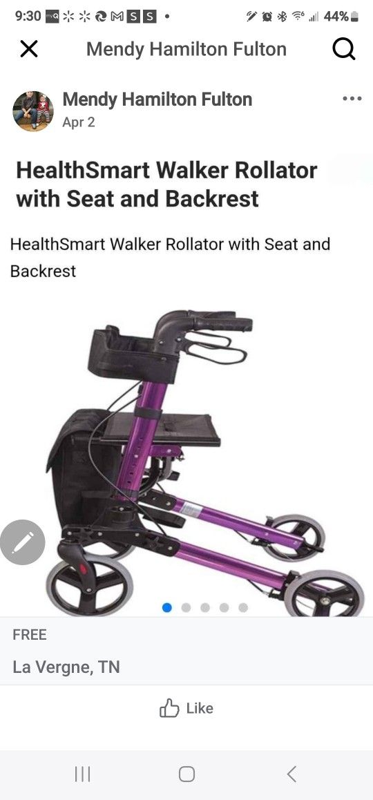Healthsmart Rollator