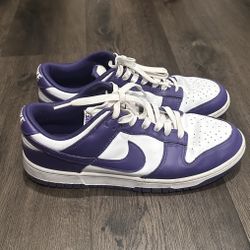 Nike Dunk Court Purple Size 10 Mens