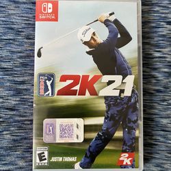 PGA Tour 2k21 Nintendo Switch