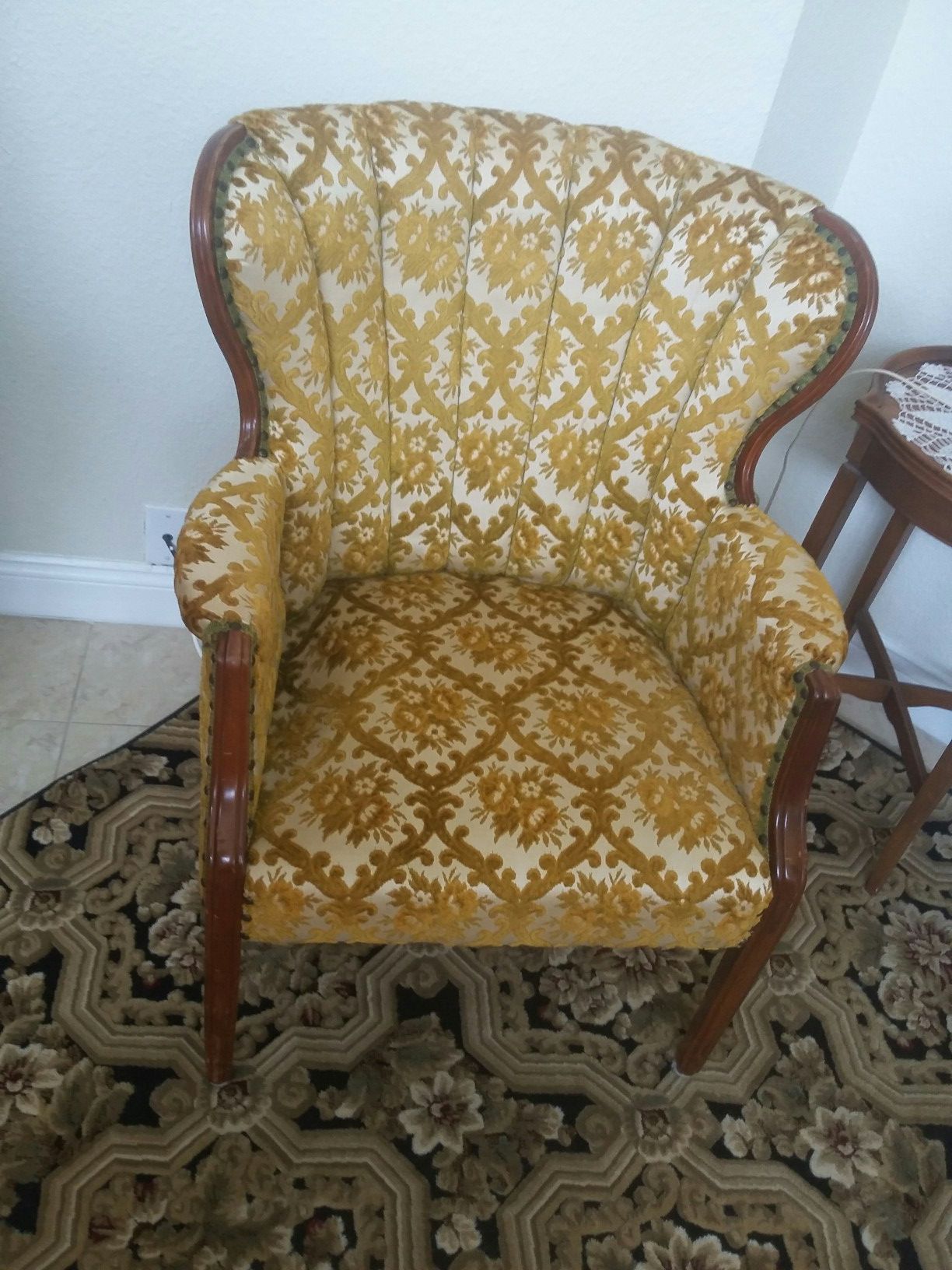 ANTIQUE 1930's Ocassional Chair A+ CONDITION