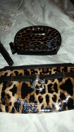 Wristlet & makeup bag