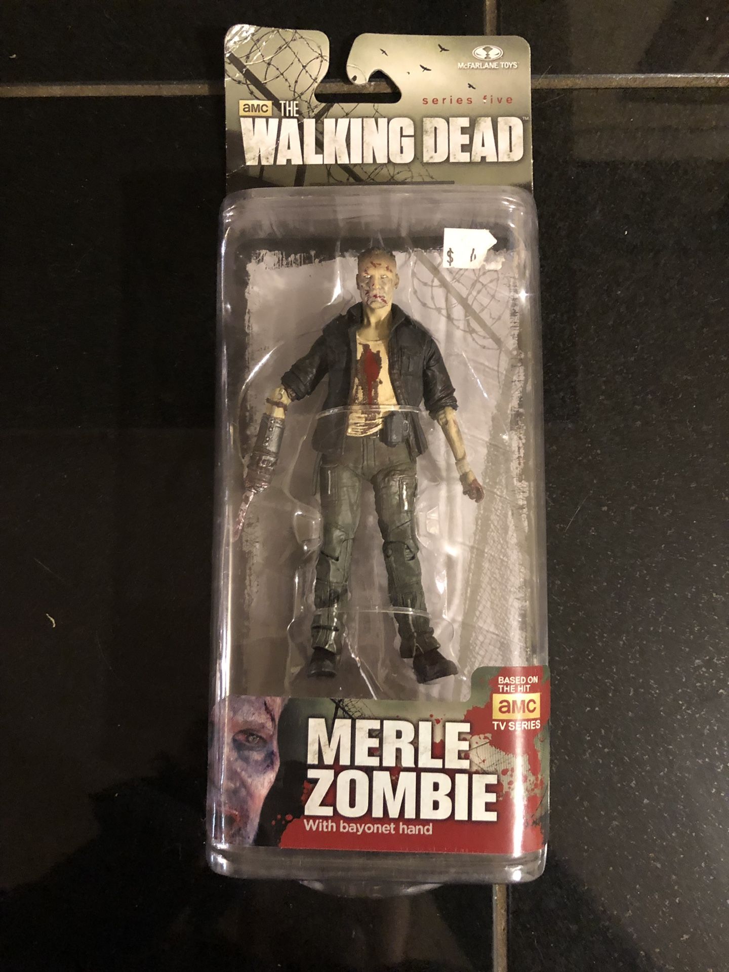 The Walking Dead Merle zombie action figure