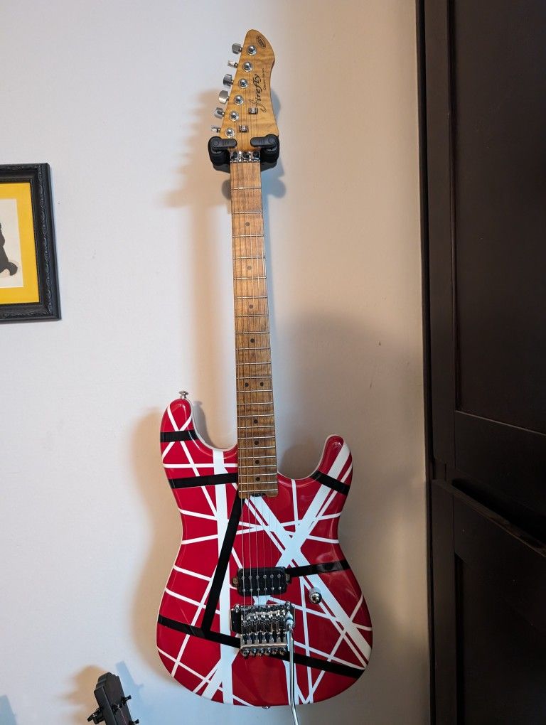 Firefly EVH Style Super Strat Electric Guitar