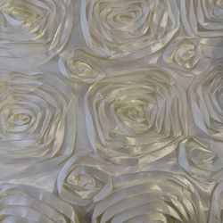 40 Diamantes De Flores Ivory