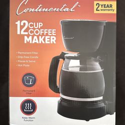12 Cup Coffee Maker