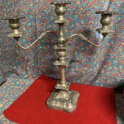 Silver Plated Candelabra 