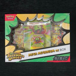 POKÉMON MEGA EVOLUTION ASCENDED HEROES MEGA MEGANIUM EX BOX