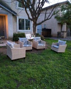 4 piece patio furniture set patio chairs outdoor furniture set 🆕