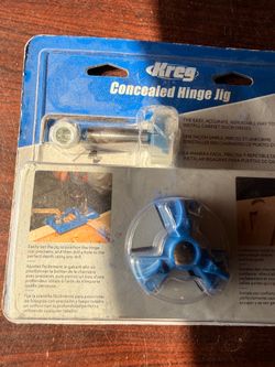 Kreg Concealed Hinge jig Drilling Jib