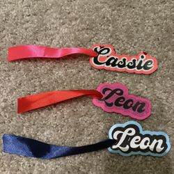 custom bookmarks/ keychains