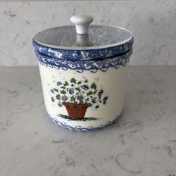 Ceramic Condiment Pot