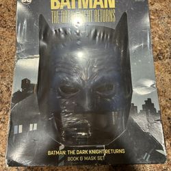 Batman Mask With Comic Book