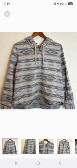 Ladies Woolrich Aztec Hoodie 