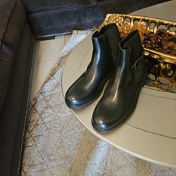 Women Guess Shoes Black Boot Size 9