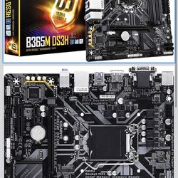 GIGABYTE B365M DS3H (LGA1151/Intel/Micro ATX/USB 3.1 Gen 1 (USB3.0) Type A/DDR4/Motherboard)