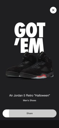Jordan 5 Halloween