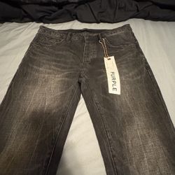 purple jeans 