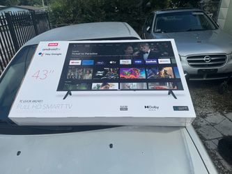 Brand new in the box tv