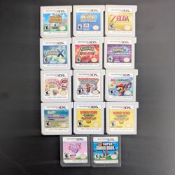Nintendo 3DS DS Game Cartridges Good Condition