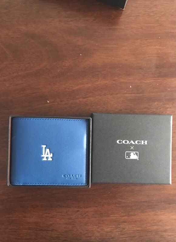 Men's MLB Coach Wallet- LA Dodgers