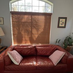 Designer Leather Couch