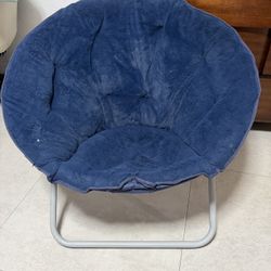 Folding Saucer Blue