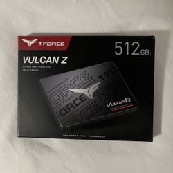 Selling T Force Vulcan Z SSD 512 GB