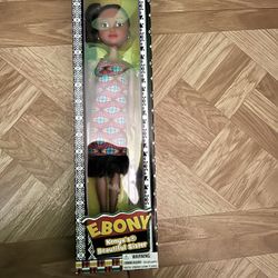 Kenyas Beautiful Sister 12”doll Ebony