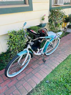 Schwinn & Hiffy Cruiser Bike’s with WeeRide  Child Seat
