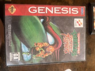 Ninja Turtles Sega Genesis 