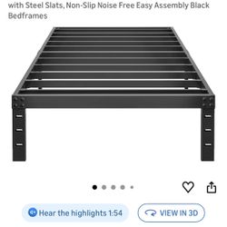 2 Twin Size Metal Bed Frame