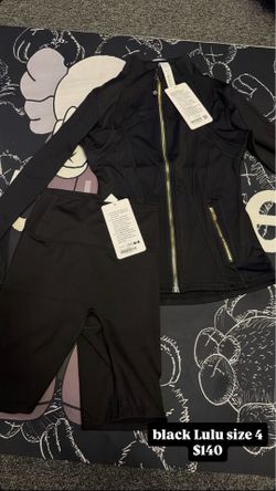 Lulu short set black